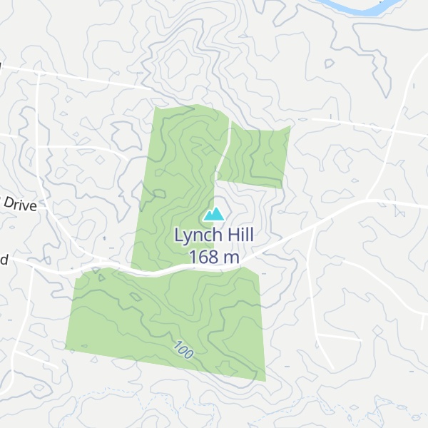 Map of Lynch Hill