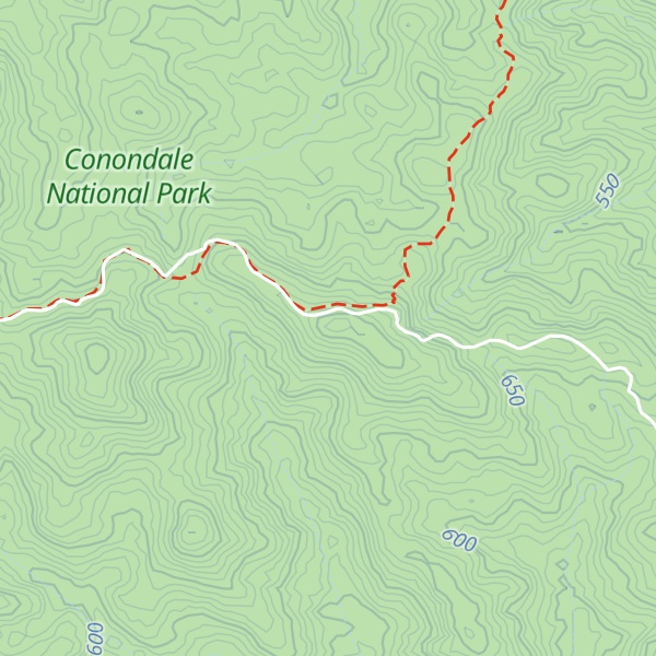 Map of Mount Gerald