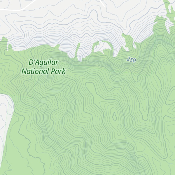 Map of Mount Archer