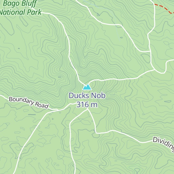 Map of Ducks Nob