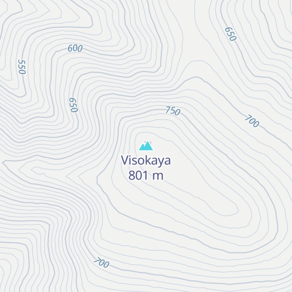 Map of Visokaya