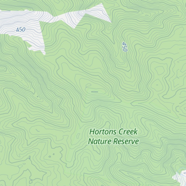 Map of Mount Lofty