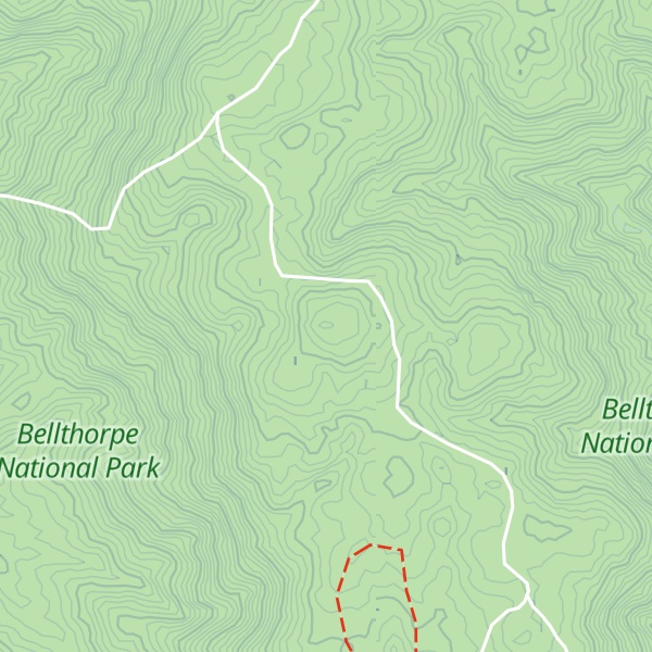 Map of Mount Marysmokes