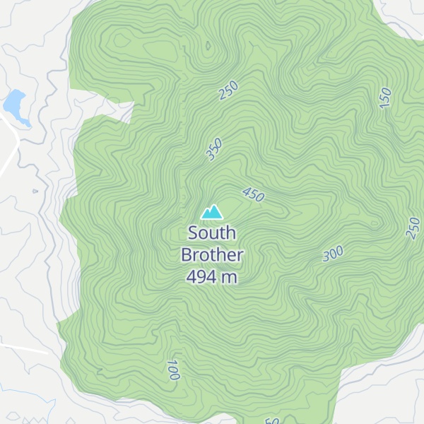 Map of South Brother