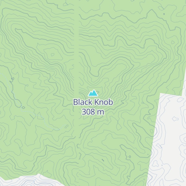 Map of Black Knob