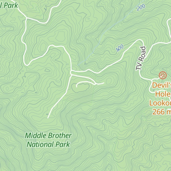Map of Middle Brother