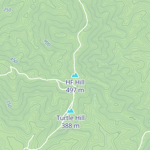 Map of HF Hill