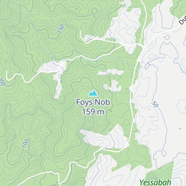 Map of Foys Nob