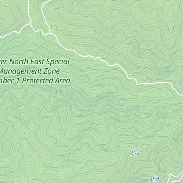 Map of Mount Martha Ann