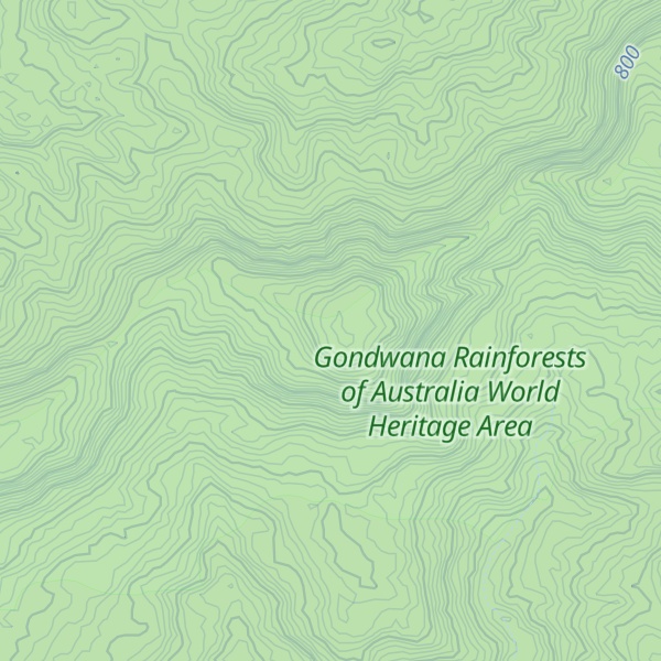 Map of Dome Mountain