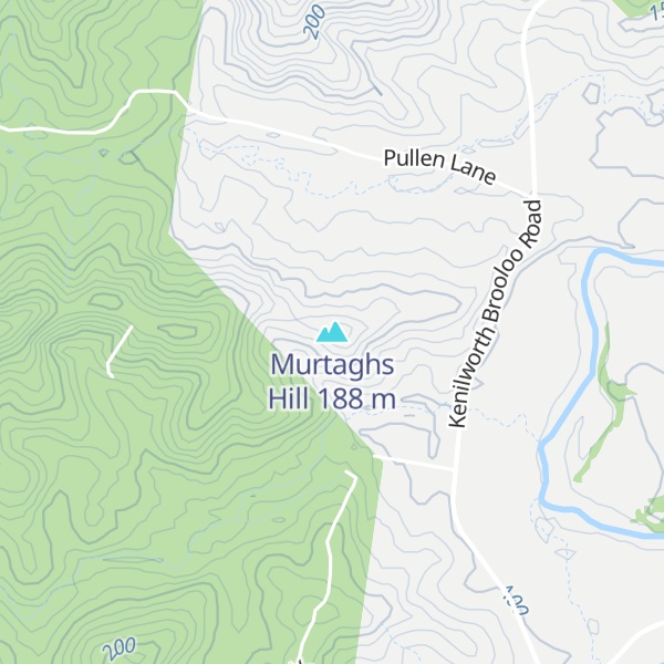 Map of Murtaghs Hill