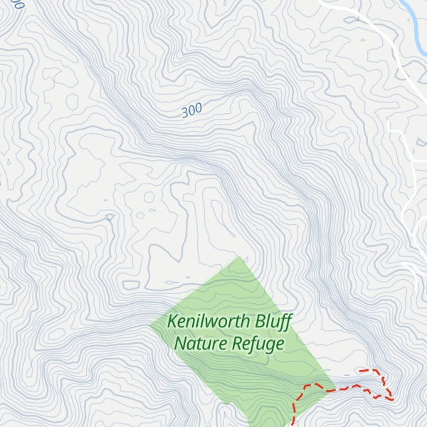 Map of Kenilworth Bluff