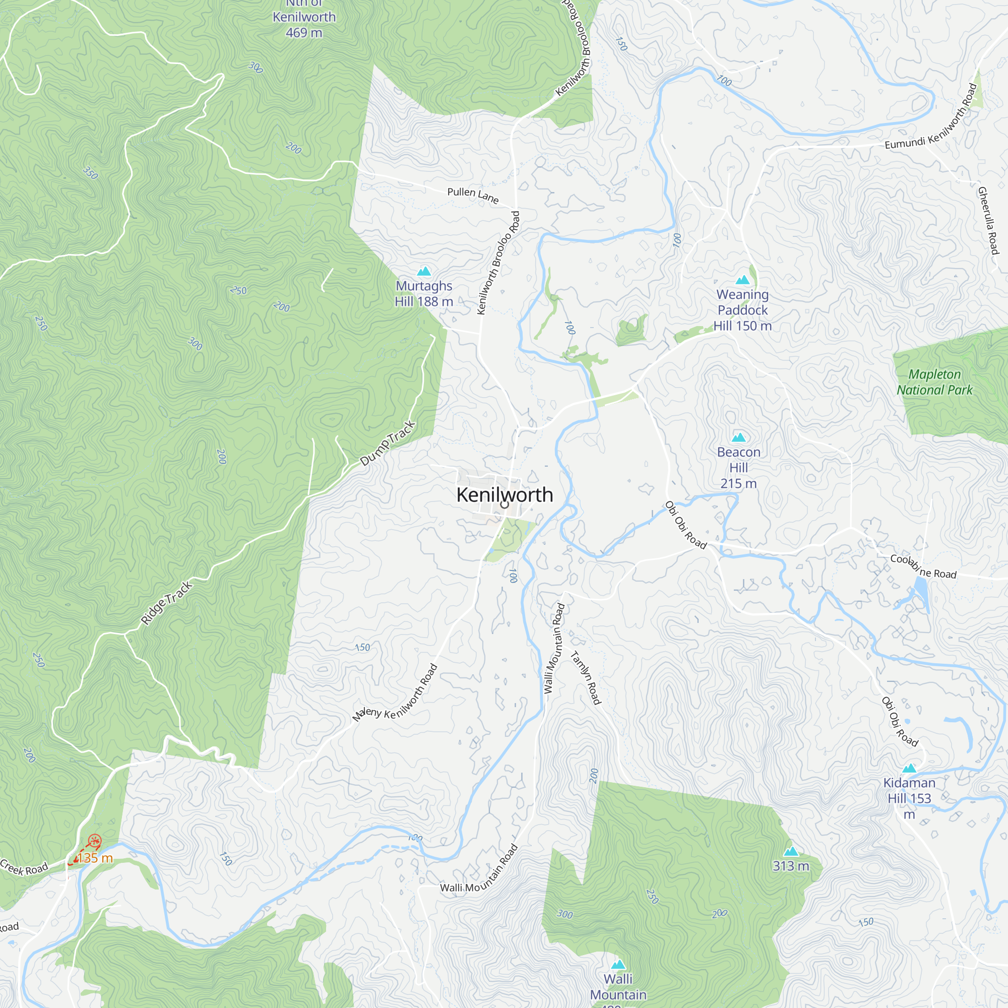 Kenilworth Information Centre map