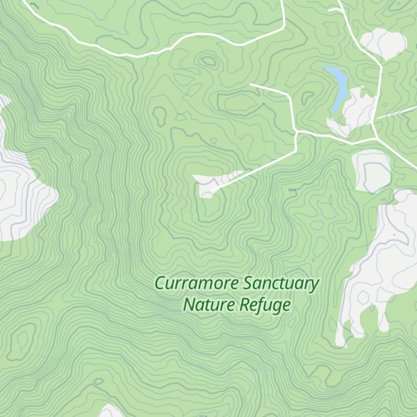 Map of Donovans Knob