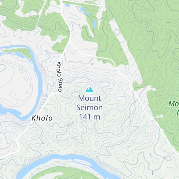 Map of Mount Seimon