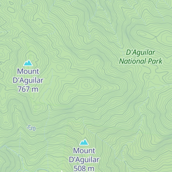 Map of Secondary peak
