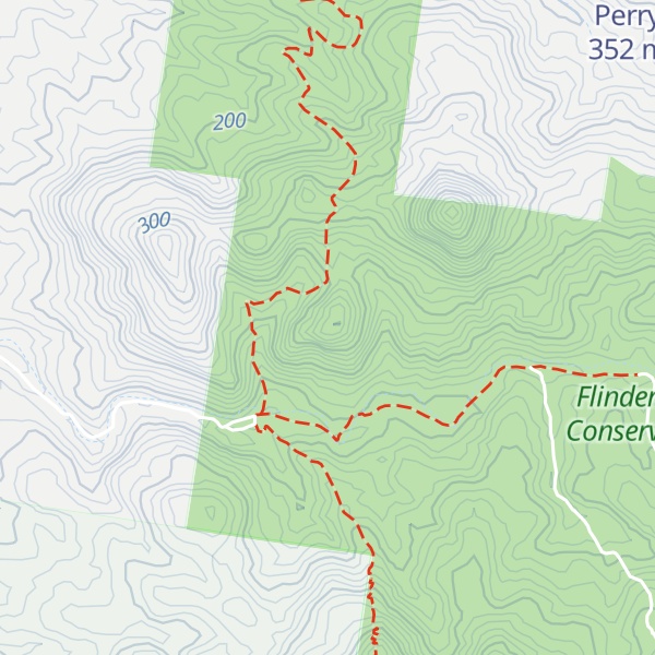 Map of Mount Catherine