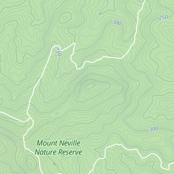 Map of Mount Neville