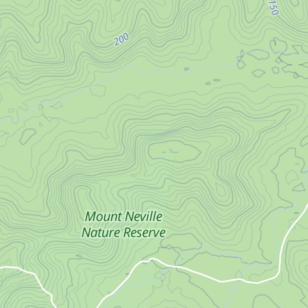 Map of Bedes Lookout