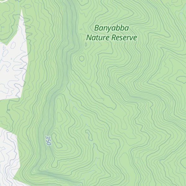 Map of Mount Lardner