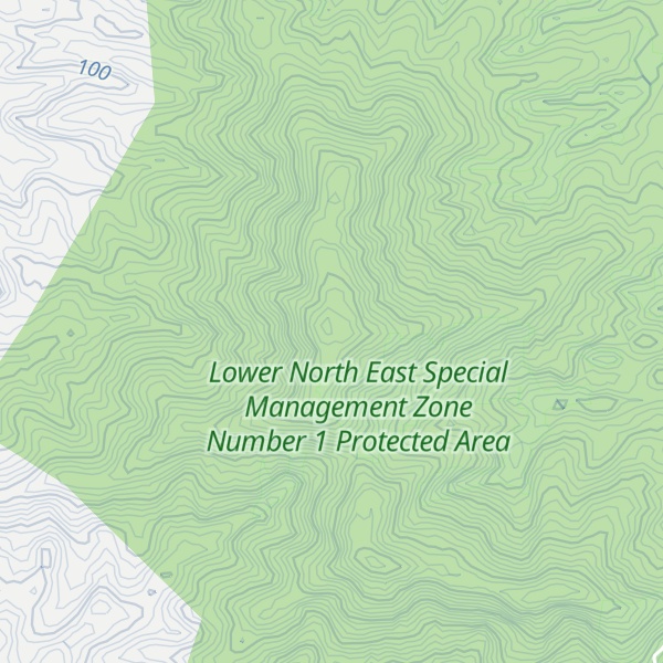 Map of Bowra Mountain