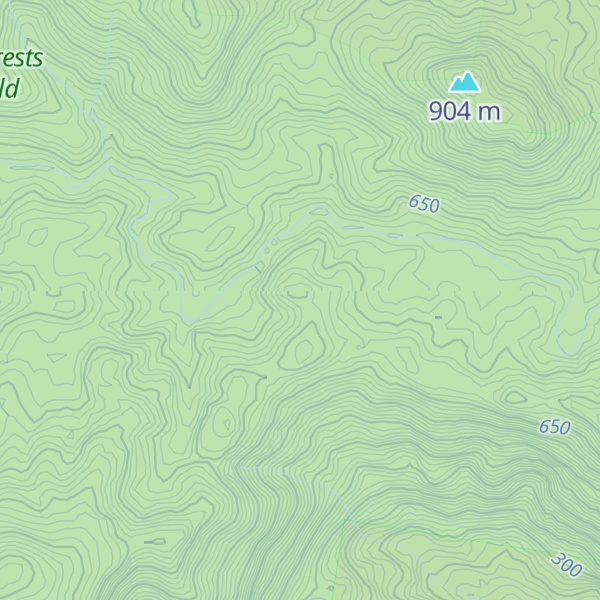 Map of Mount Goobergooberyam