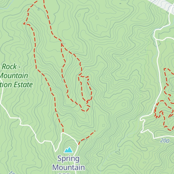 Map of Balancing Rock