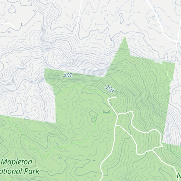 Map of Point Glorious