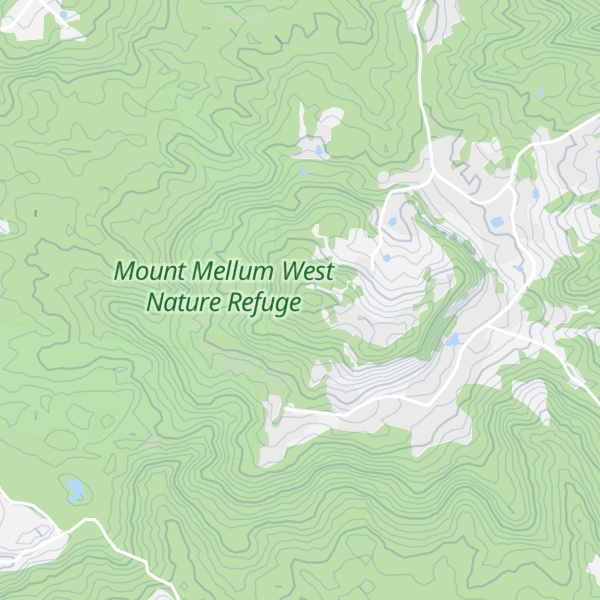 Map of Mount Mellum
