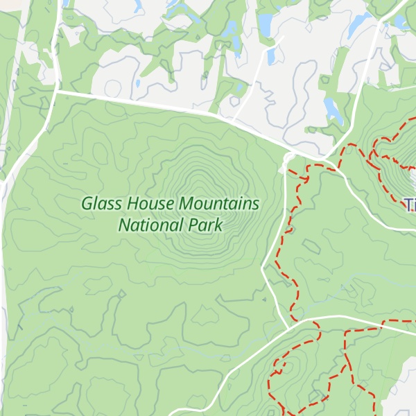 Map of Mount Tibberoowuccum