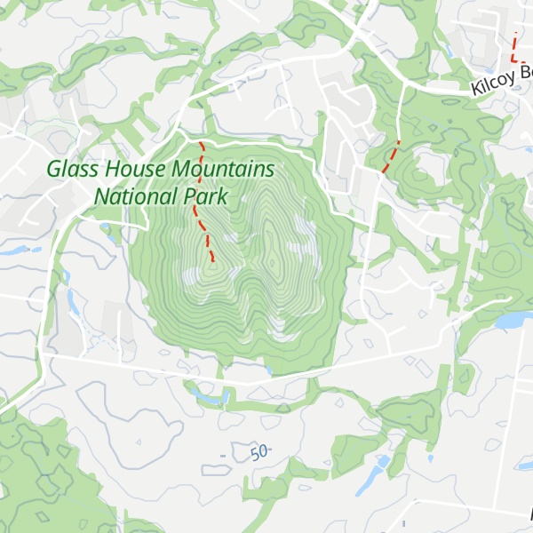Map of Mt Coochin(East)