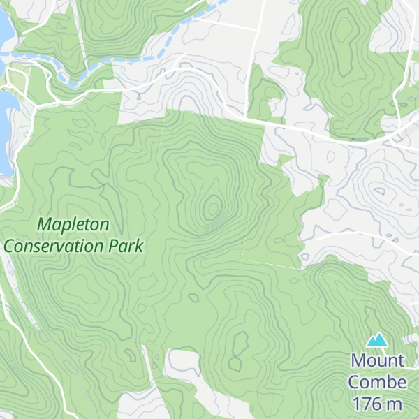 Map of Mount Wappa