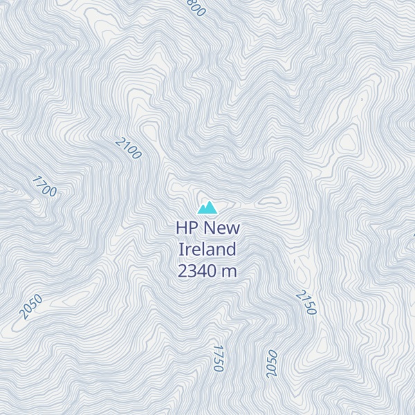 Map of HP New Ireland