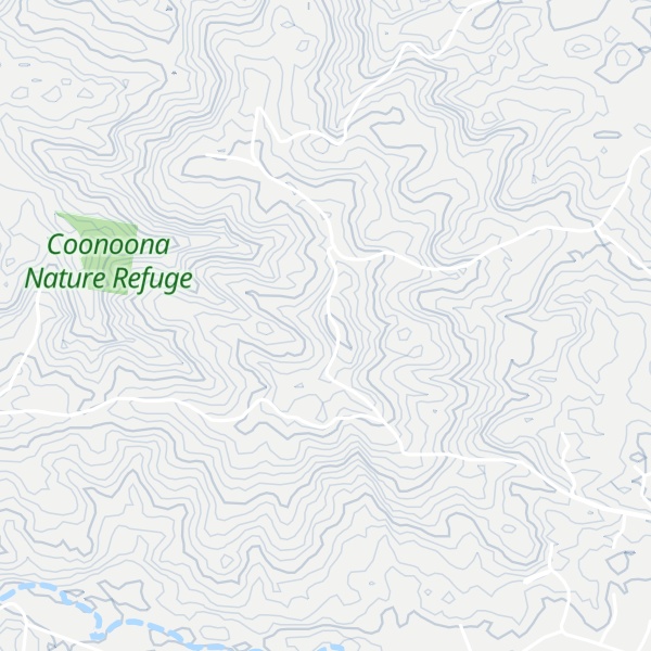 Map of Mossy Bank Mountain