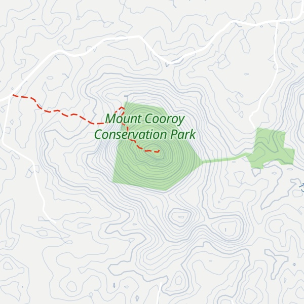 Map of Mount Cooroy