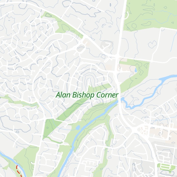 Map of Eatons Hill