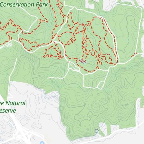 Map of Radar Hill
