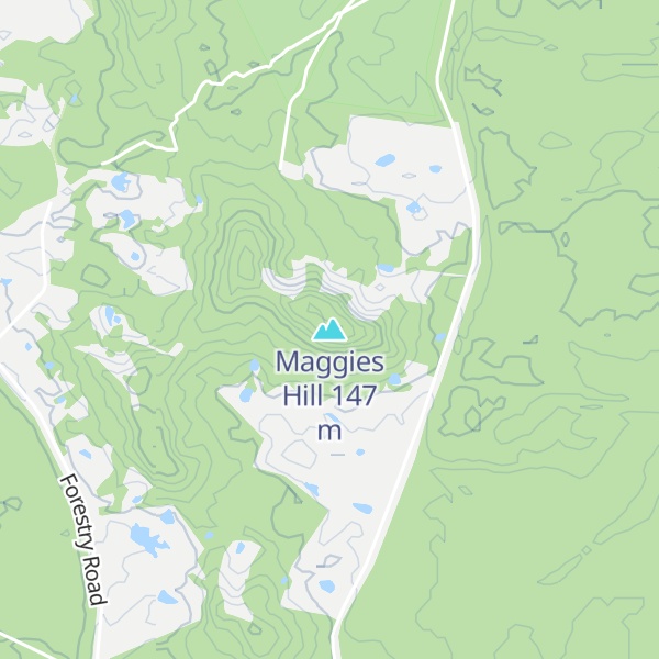 Map of Maggies Hill