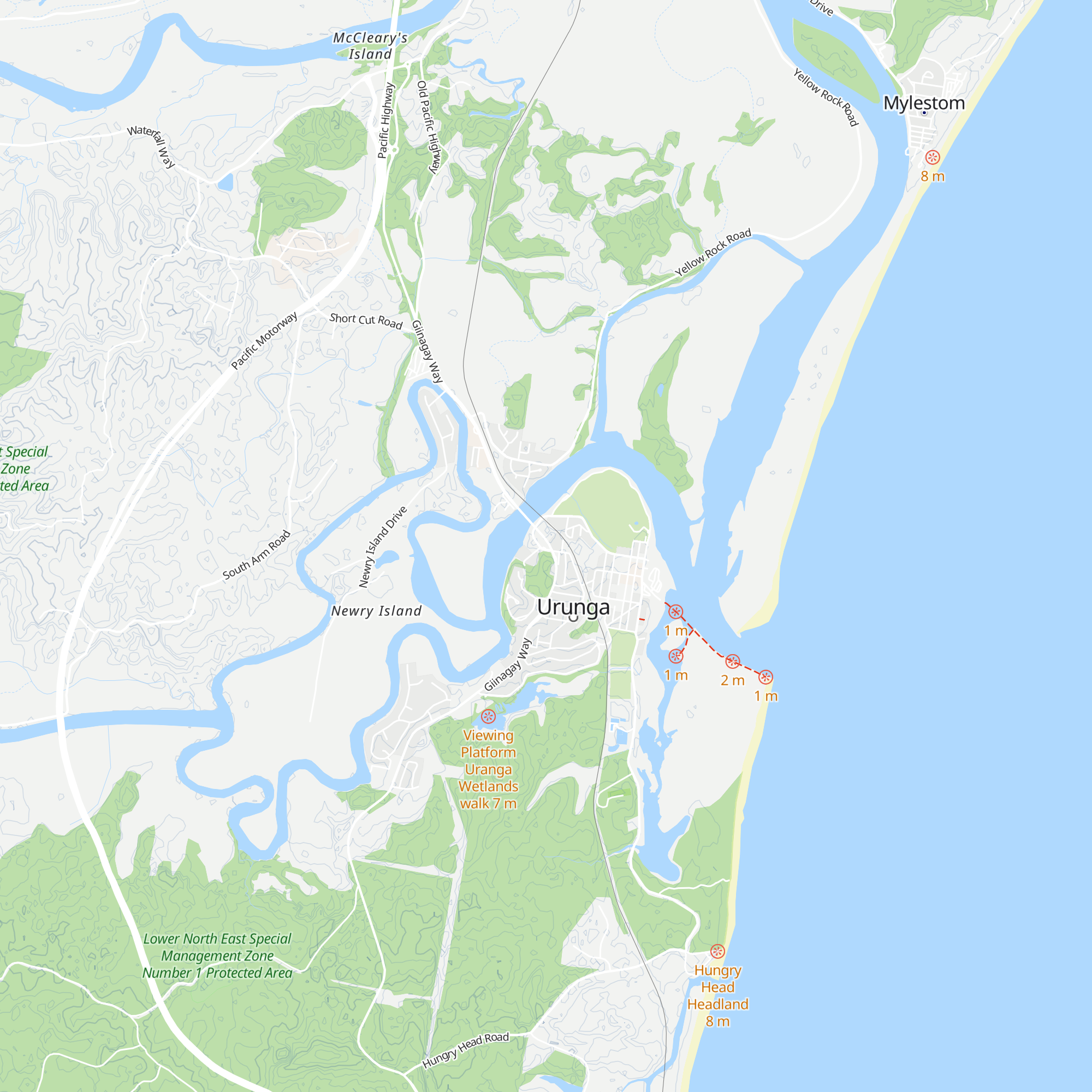 Visitor Information Centre map