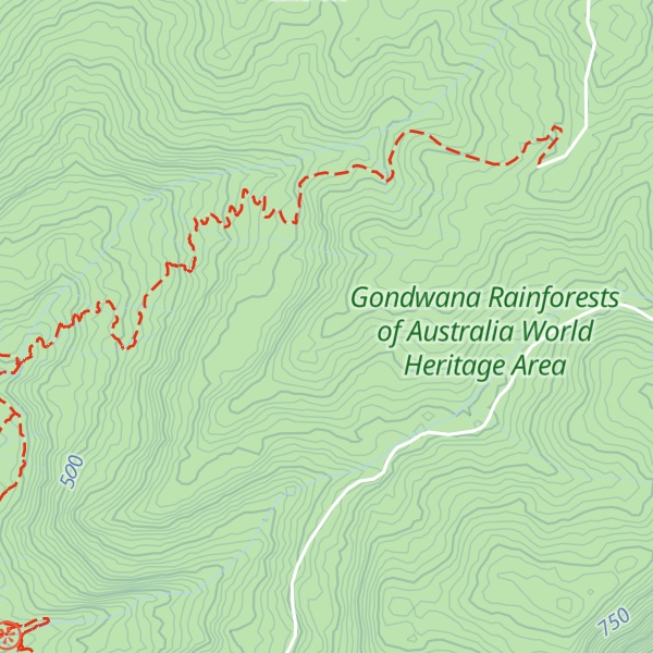 Map of Rankins Spur