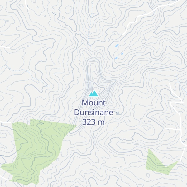 Map of Mount Dunsinane