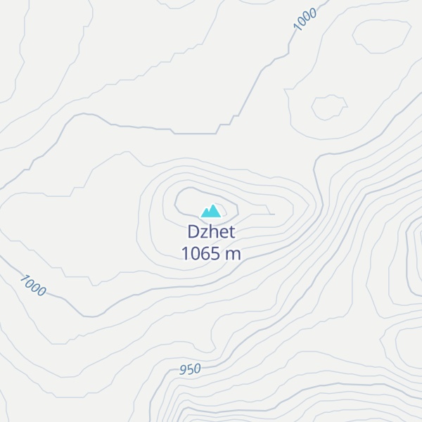 Map of Dzhet