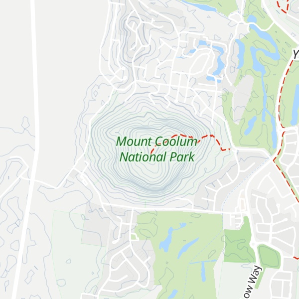 Map of Mount Coolum