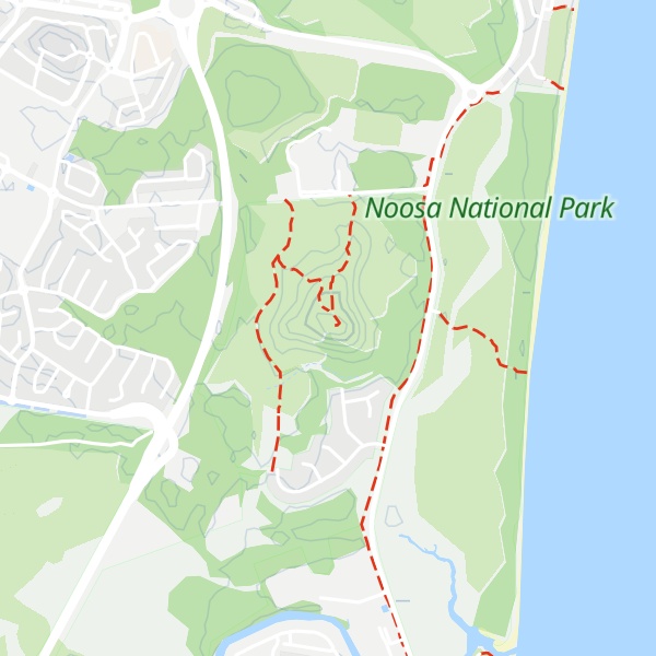 Map of Emu Mountain