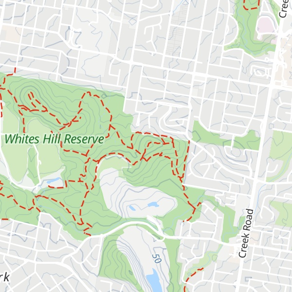 Map of Pine Mountain