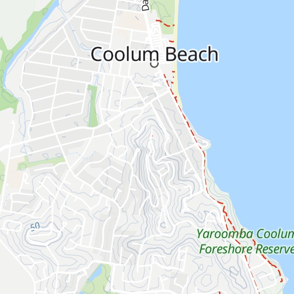 Map of Toboggan Hill