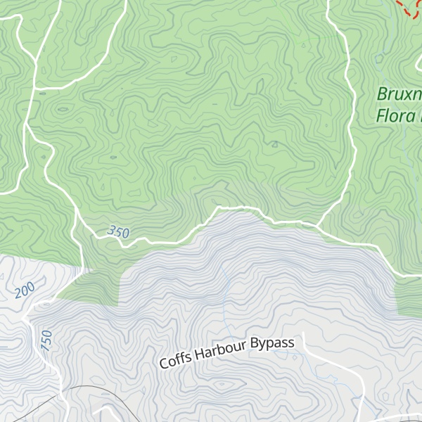 Map of End Peak