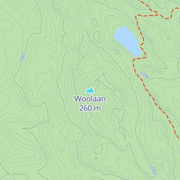 Map of Woolaan