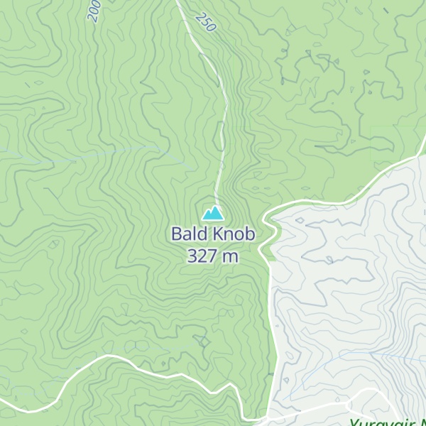 Map of Bald Knob