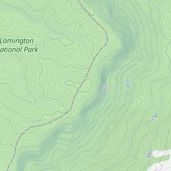 Map of Cockscomb Point